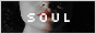 an image of the bottom half of soul's (chonny's charming chaos compedium) face, and white text reading 'SOUL' in the centre.